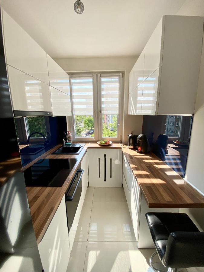 Apartament Glamour Work&Relax, Obok Areny Gliwice, Fv Leilighet Eksteriør bilde